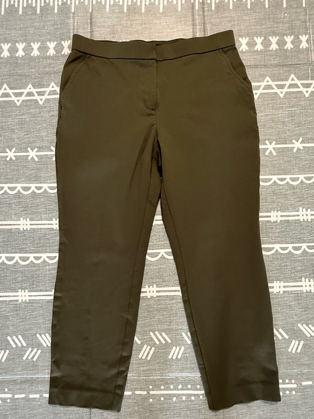 Banana Republic Olive Green Ankle Pants